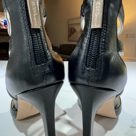 BCBGeneration women’s Carlena black leather heels, Size 6M - Picture 2 of 7
